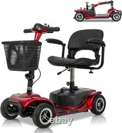 Mobility Scooter Electric Wheelchair 4 Wheel Folding Electric Scooter Adjustable