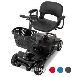 Mobility Scooter Electric Wheelchair 4 Wheel Folding Electric Scooter Adjustable