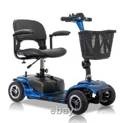 Mobility Scooter Electric Wheelchair 4 Wheel Folding Electric Scooter Adjustable