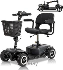 Mobility Scooter Electric Wheelchair 4 Wheel Folding Electric Scooter Adjustable