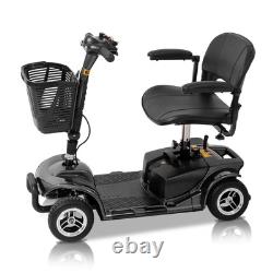 Mobility Scooter Electric Wheelchair 4 Wheel Folding Electric Scooter Adjustable
