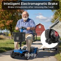 Mobility Scooter Electric Wheelchair 4 Wheel Folding Electric Scooter Adjustable