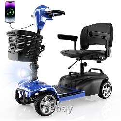 Mobility Scooter Electric Wheelchair 4 Wheel Folding Electric Scooter for Adults
