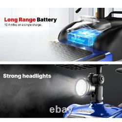 Mobility Scooter Electric Wheelchair 4 Wheel Folding Electric Scooter for Adults