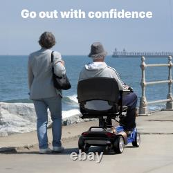 Mobility Scooter Electric Wheelchair 4 Wheel Folding Electric Scooter for Adults