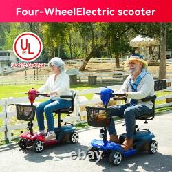 Mobility Scooter, Folding 4 Wheels Mobility Scooters for Seniors, Replacement E