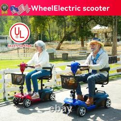 Mobility Scooter, Folding 4 Wheels Mobility Scooters for Seniors, Replacement Elec