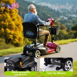 Mobility Scooter, Folding 4 Wheels Mobility Scooters for Seniors, Replacement Elec