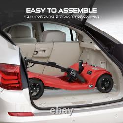 Mobility Scooter Portable Electric Wheelchair 4 Wheels Foldable E-Scooter 20Mile