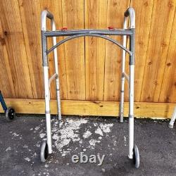 Mobility Scooter, Two Walkers one hevy duty one compact A Portal Toilet follding