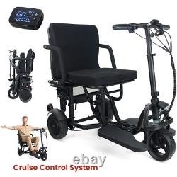 Mobility Scooter for Adults, 3 Gear Speed-Cruise control system, Airline Approved