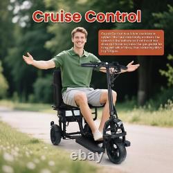 Mobility Scooter for Adults, 3 Gear Speed-Cruise control system, Airline Approved