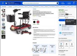 Mobility scooters for adults