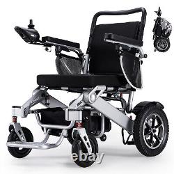 Motor Power Electric Wheelchair Lightweight Mobility Foldable Heavy Duty Seniors