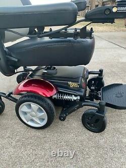 Motorized Wheelchair Scooter Merits Vision Sport P326A5ARMUB Power base