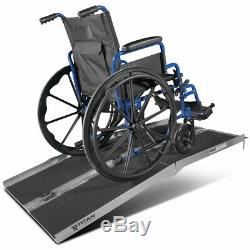 NEW! 6' ft Aluminum Multifold Wheelchair Scooter Mobility Ramp portable 72 (MF6)