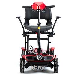 NEW Electric Wheelchair 24V 12AH 4 Wheel Portable Motorized Mobility ScooterHj