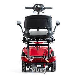 NEW Electric Wheelchair 24V 12AH 4 Wheel Portable Motorized Mobility ScooterHj