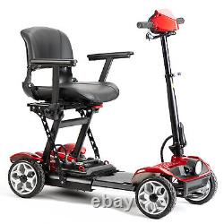 NEW Electric Wheelchair 24V 12AH 4 Wheel Portable Motorized Mobility ScooterHj