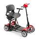 New Portable Electric Wheelchair 24v 12ah 4 Wheel Motorized Mobility Scooter