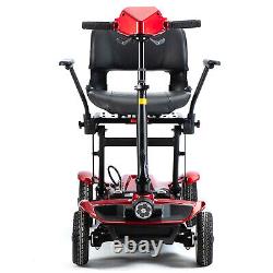 NEW Portable Electric Wheelchair 24V 12AH 4 Wheel Motorized Mobility Scooter