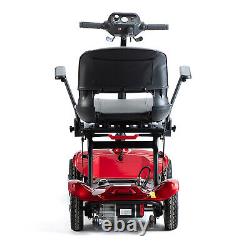 NEW Portable Electric Wheelchair 24V 12AH 4 Wheel Motorized Mobility Scooter