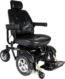 NIB Drive Medical Trident Reclining Powerchair (BLACK 24 450lb Capacity)