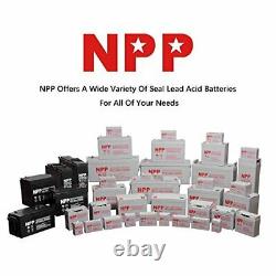 NPP 12V 35Ah 12V Deep Cycle Rechageable Battery for Electric Wheelchair Scooter