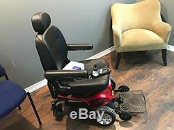 New 2018 Pride Mobility Jazzy ELITE ES Power Wheelchair Red Front Wheel Drive