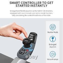 New 24V20Ah Folding Electric Power Wheelchair Mobility Aid Scooter for Seniors