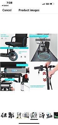 New All Terrain Foldable Electric Mobility Scooter Electric Power Wheelchair