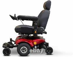 New EWheels EW-M48 Medical Travel Mobility Power Electric Wheelchair Red