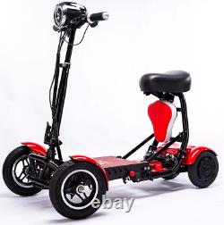 New Foldable Perfect 4 wheels Mobility Scooter electric Wheel chair Lightweight