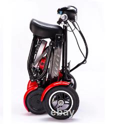 New Foldable Perfect 4 wheels Mobility Scooter electric Wheel chair Lightweight