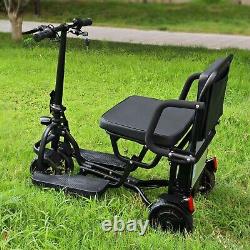 New Folding Mobility Scooters for Adults, Dual Front Wheels, Airline Approved