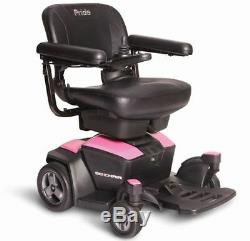 New GO CHAIR Pride Mobility Travel Electric Powerchair with 18AH batteries
