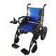 New Premium Blue Lightweight Electric Wheelchairs Power Scooter 2019