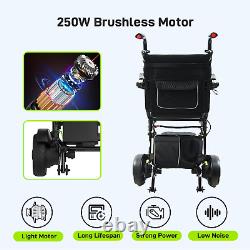 Outdoor Foldable Electric Power Wheelchair Portable Mobility Scooter WheelChair