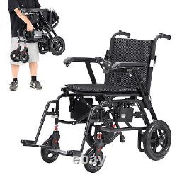 Outdoor Foldable Electric Power Wheelchair Portable Mobility Scooter WheelChair