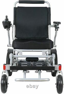 PARS Reclining Lightweight Folding Electric Wheelchair 400lbs Max 500W- 18 miles