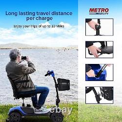 PENGJIE Electric Mobility Scooter for Adults Wheelchair Device for Travel, Elder