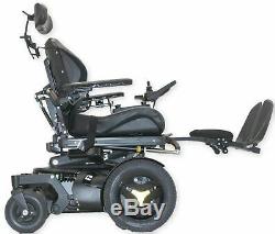 Permobil F3 Corpus Power Chair Tilt, Recline & Legs 19x18 2 Miles Total