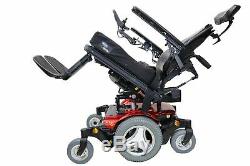 Permobil M300HD Bariatric Power Wheelchair Tilt, Recline & Legs 24x21 Seat