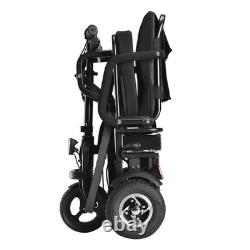 Portable 3-Wheel Mobility Scooter for Seniors-Electric, Foldable with Dust Cover