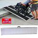 Portable 6' Aluminum Wheelchair Ramp Mobility Non-slip Scooter Carrier, Multifold