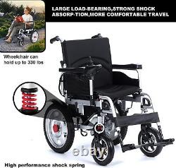 Portable All Terrain Foldable Electric Intelligent Power Wheelchairs for Adults