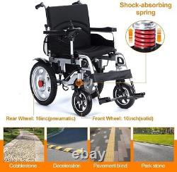 Portable All Terrain Foldable Electric Intelligent Power Wheelchairs for Adults