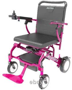 Portable Carbon Fiber Folding Electric Wheelchair lightweight
