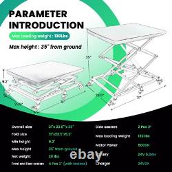 Portable Electric Wheelchair Lift for Cars, Weighing Only 29lbs, Support 130lbs