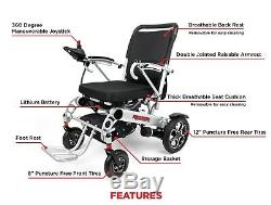 Porto Mobility Airline Capable Lightweight Folding Premium Motorized Wheel chair